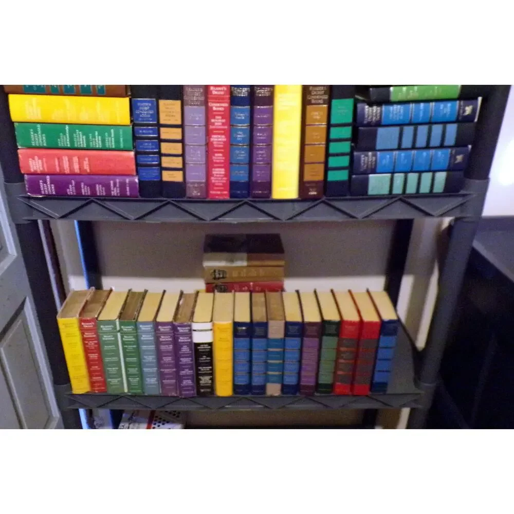 Readers Digest Condensed 4 Books Set Varies Colors